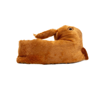 Tavşan Panduf Terlik Kahverengi